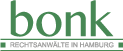 bonk – Rechtsanwälte in Hamburg Logo